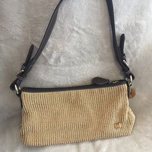 The Sak Woven Gold Purse